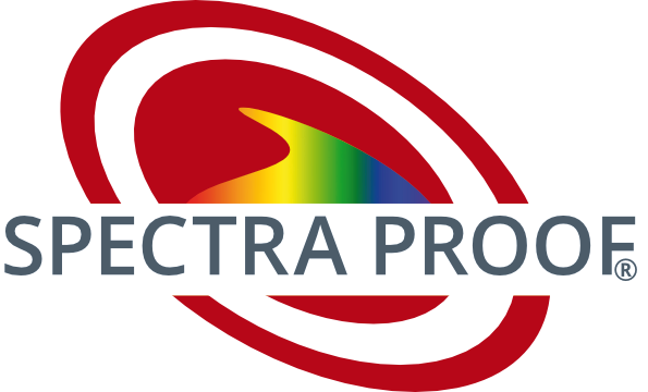 Logotipo Spectraproof - el software espectral Softproof